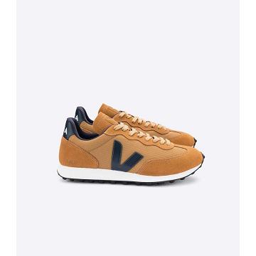 Veja RIO BRANCO RIPSTOP Men's Running Shoes Brown | NZ 166EBC